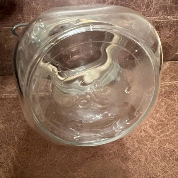 Vintage FIDENZA VITRARIA Per Alimenti Glass Canning Jar Made in‎ Italy Moonshine - Picture 4 of 6